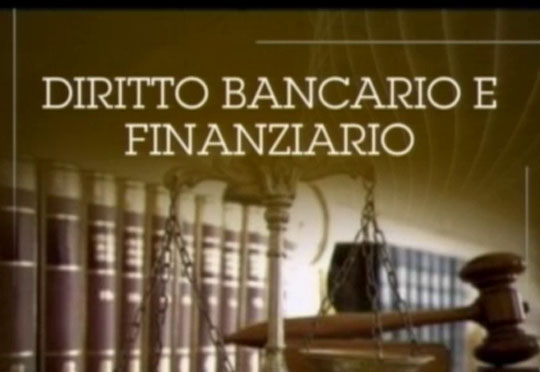 Presentazione del corso DIRITTO BANCARIO E FINANZIARIO